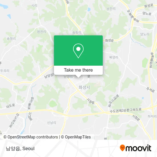 남양읍 map