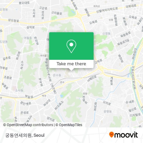궁동연세의원 map