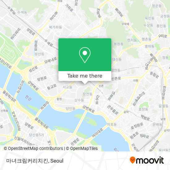 마녀크림커리치킨 map