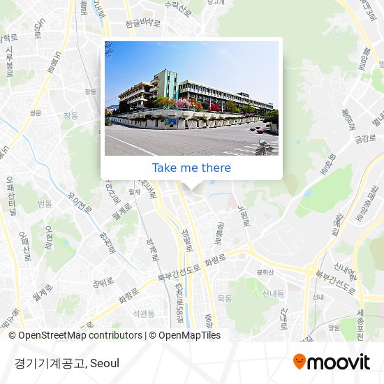 경기기계공고 map