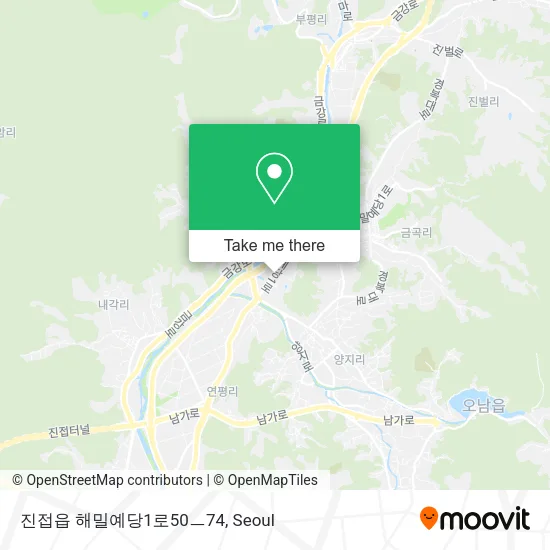 진접읍 해밀예당1로50ㅡ74 map
