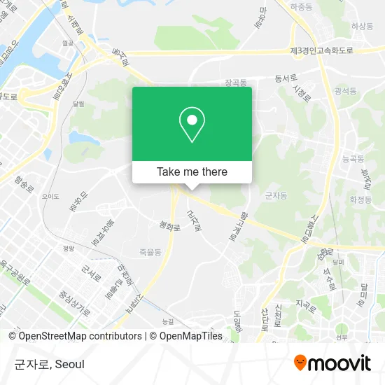 군자로 map