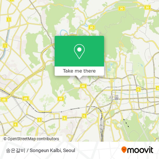 송은갈비 / Songeun Kalbi map