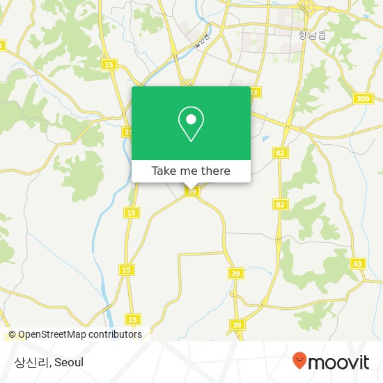 상신리 map