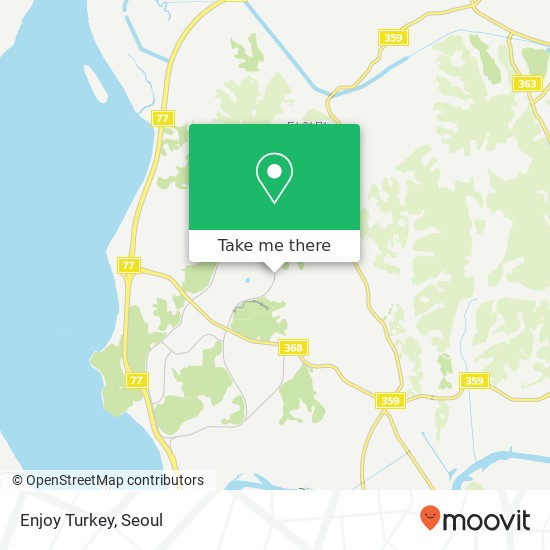 Enjoy Turkey map