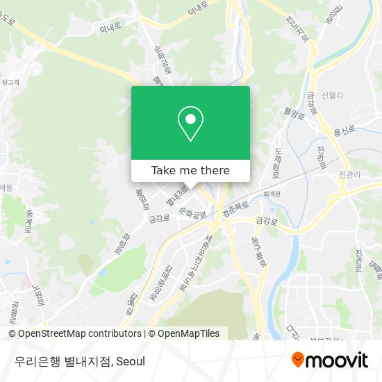 우리은행 별내지점 map