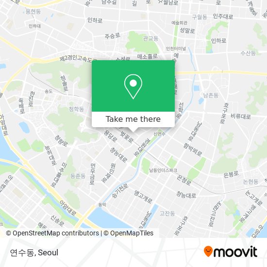 연수동 map
