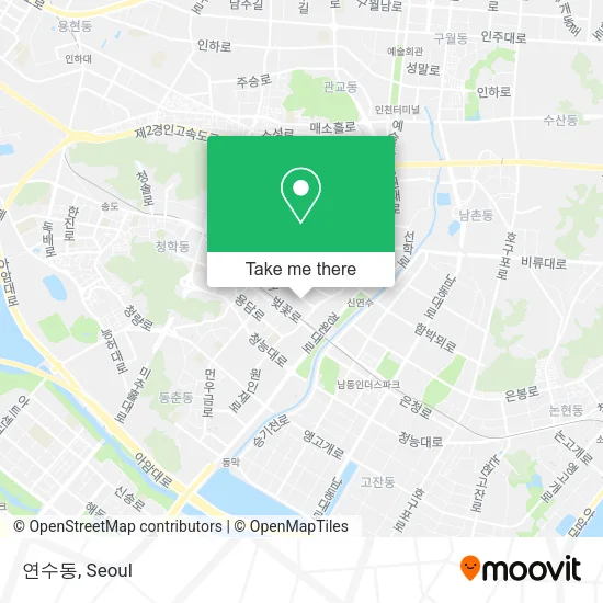 연수동 map