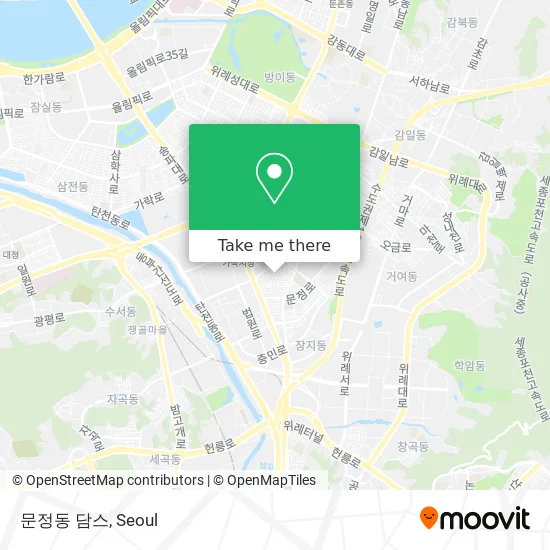 문정동 담스 map