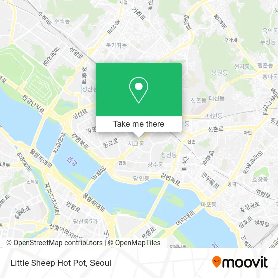 Little Sheep Hot Pot map