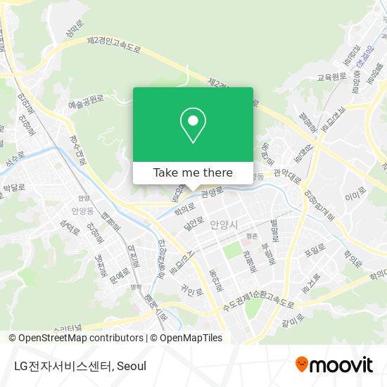 LG전자서비스센터 map