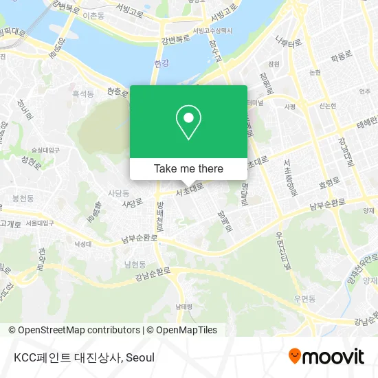 KCC페인트 대진상사 map