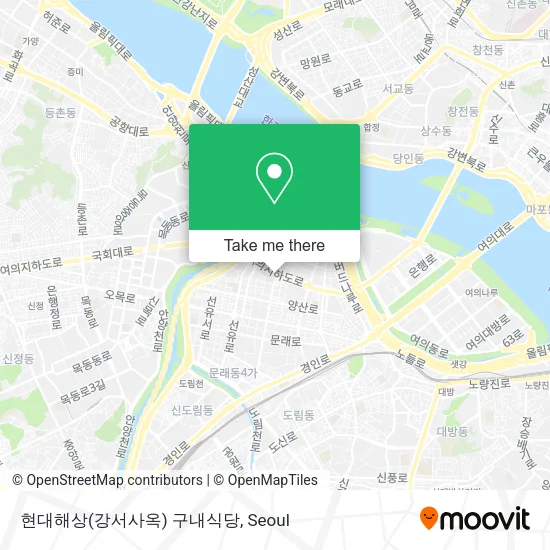 현대해상(강서사옥) 구내식당 map