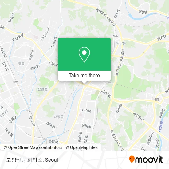 고양상공회의소 map