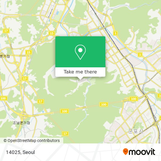 How to get to 14025 in 안양시, 경기도 by Bus or Subway | Moovit