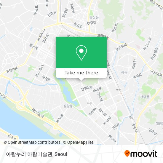 아람누리 아람미술관 map