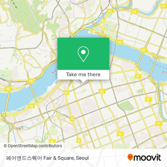 페어앤드스퀘어 Fair & Square map