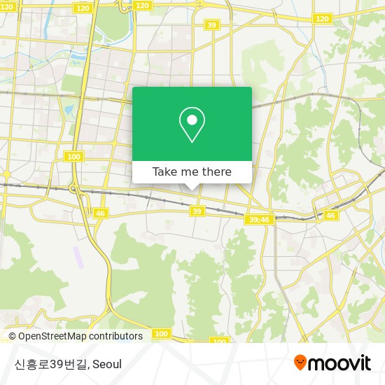 신흥로39번길 map