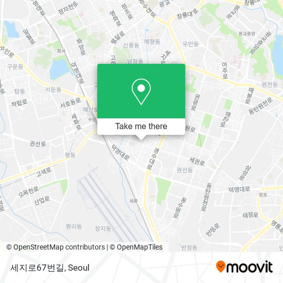 세지로67번길 map