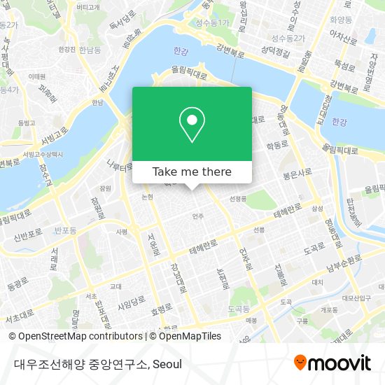 대우조선해양 중앙연구소 map