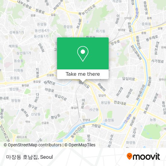 마장동 호남집 map