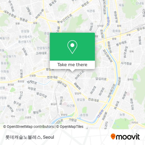 롯데캐슬노블레스 map