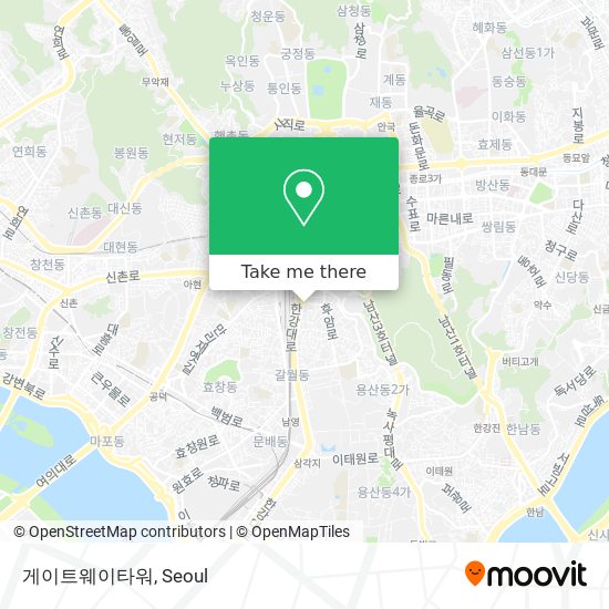 게이트웨이타워 map