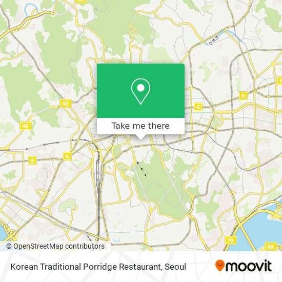 Korean Traditional Porridge Restaurant map