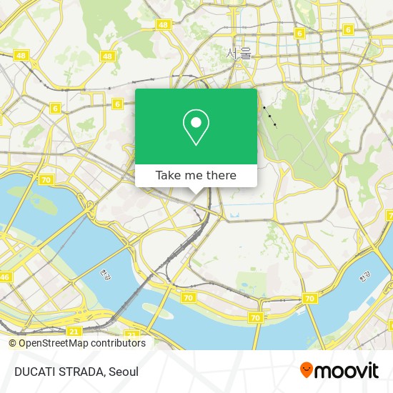 DUCATI STRADA map