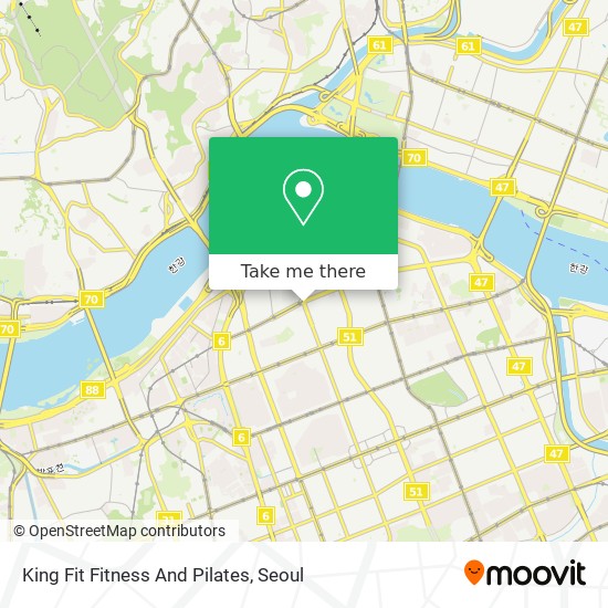 King Fit Fitness And Pilates map