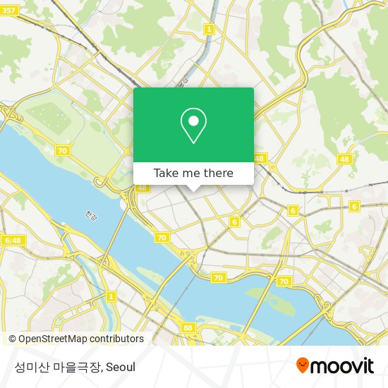 성미산 마을극장 map