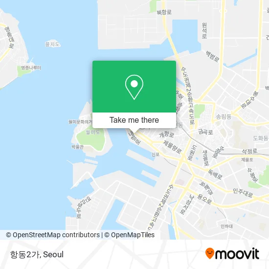항동2가 map