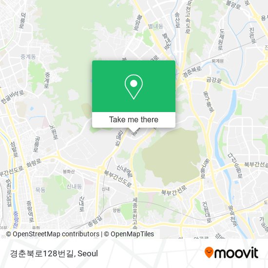 경춘북로128번길 map