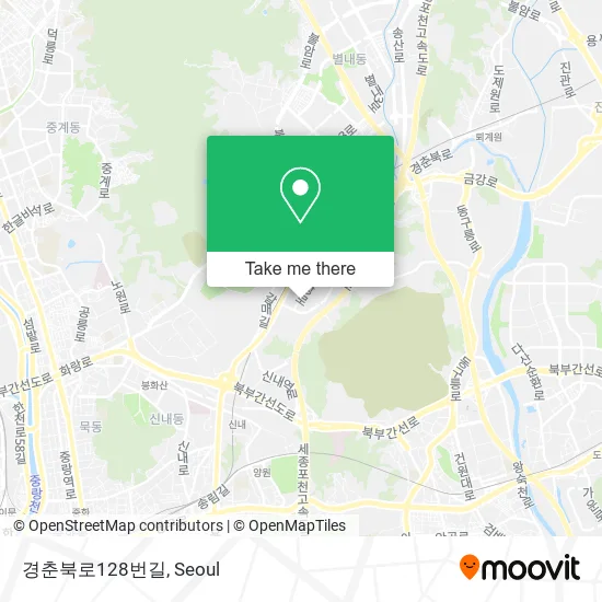 경춘북로128번길 map