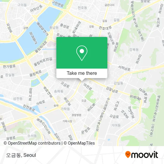 오금동 map