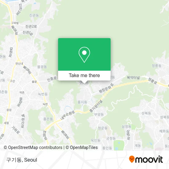 구기동 map