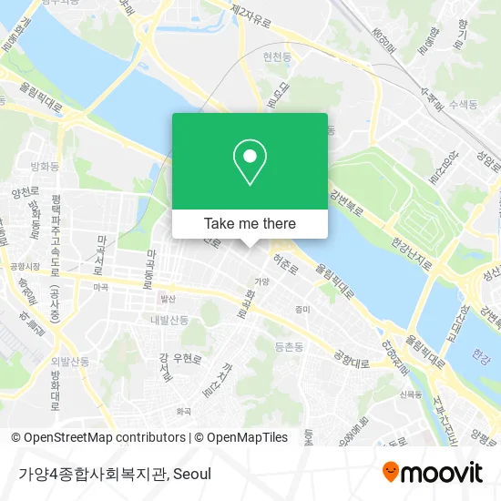 가양4종합사회복지관 map