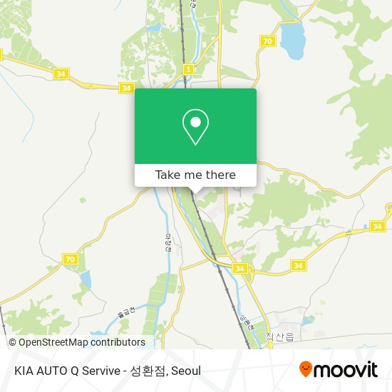 KIA AUTO Q Servive - 성환점 map