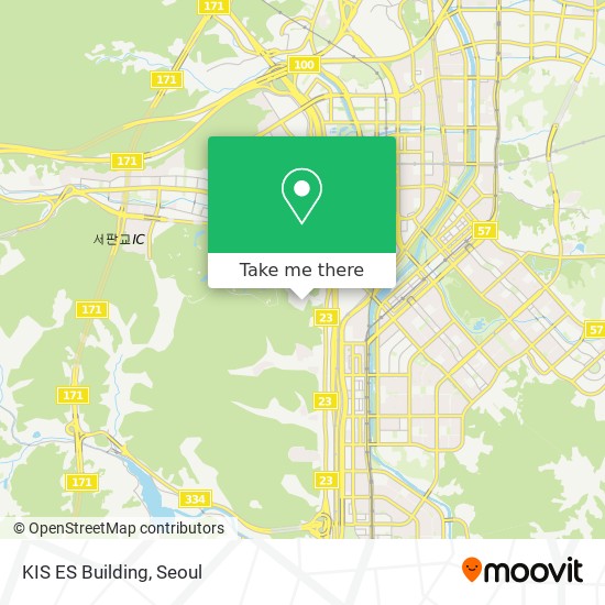 KIS ES Building map