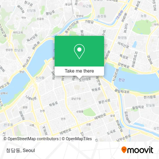 청담동 map