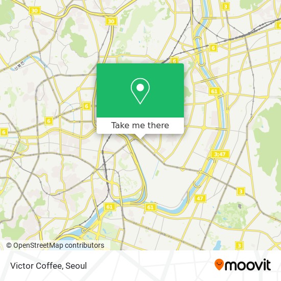 Victor Coffee map