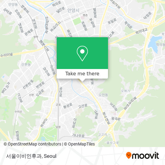 서울이비인후과 map