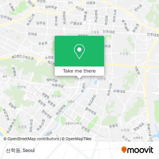 선학동 map