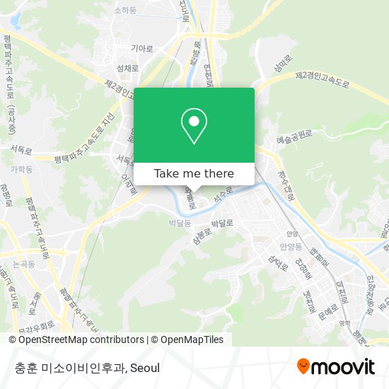 충훈 미소이비인후과 map