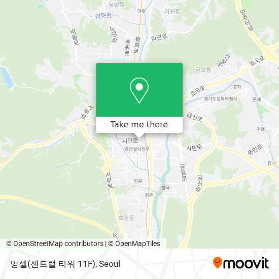 앙셀(센트럴 타워 11F) map