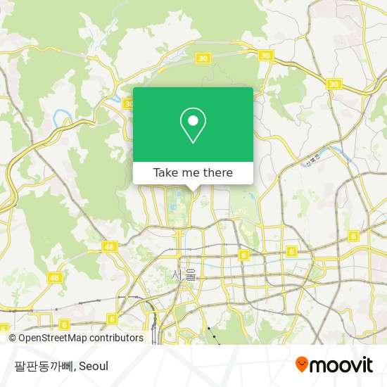 팔판동까뻬 map