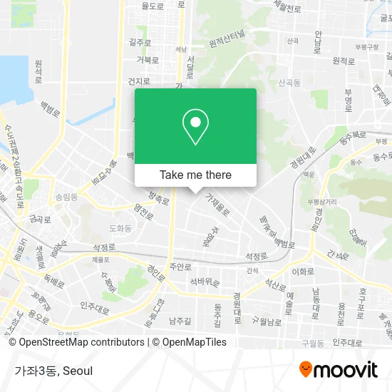 가좌3동 map