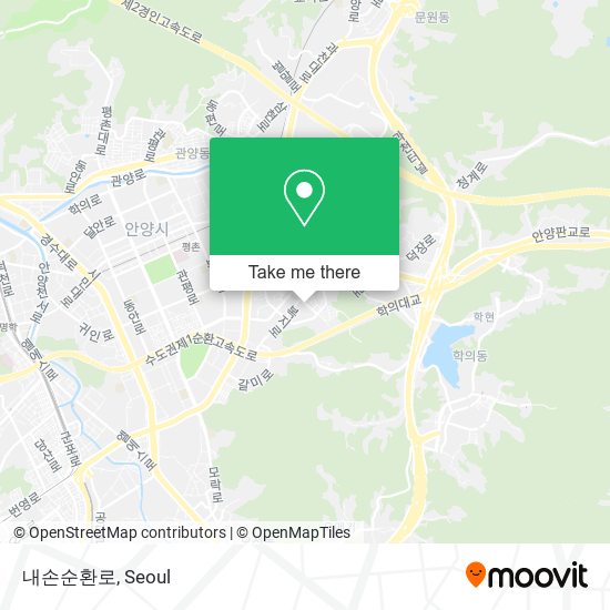 내손순환로 map