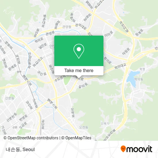 내손동 map