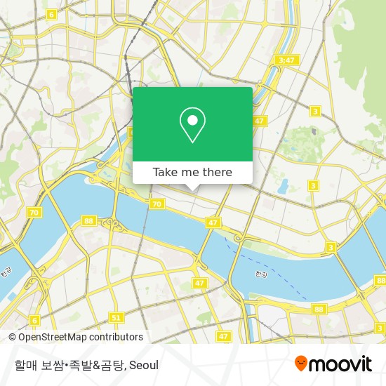 할매 보쌈•족발&곰탕 map